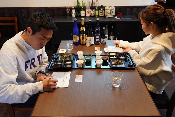 1.5-Hour Kyoto Insider Sake Experience with 7 Tastings & Pairings - Your 90-Minute Flow: 7 Tastings, Otsumami, and No-Stress Pacing