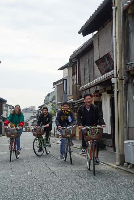 4.5-hr Kyoto Historical Highlights Bike Tour with UNESCO - Lunch in a traditional Japanese house: soba, matcha, and mochi