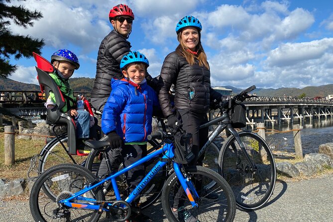 Arashiyama Bamboo Forest Family Bike Tour ( Infants & Kids ) - Arashiyama Kimono Forest: snack and a kid-friendly wrap-up