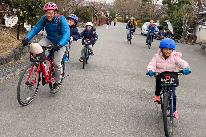 Arashiyama Bamboo Forest Family Bike Tour ( Infants & Kids ) - Meeting point and the 1:00 pm start: how the day flows