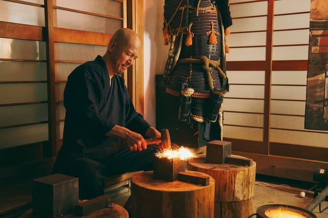 Authentic knife making experience at a blacksmith in Kyoto - Key takeaways before you book