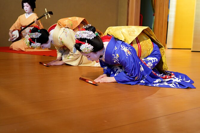 Authentic Maiko Experience&Kyoto Dinner (Free drink) at Noh Stage - Key highlights to know before you go