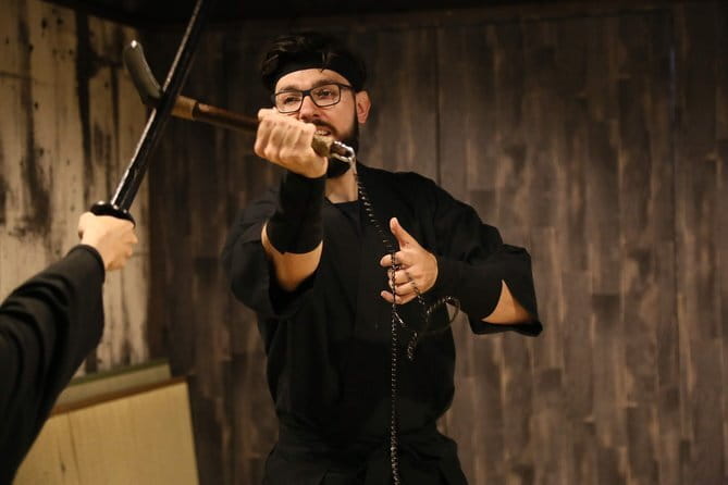 Authentic Ninja Weapon Forging Experience in Kyoto - Blackening and Final Polish: The Authentic Dark Finish