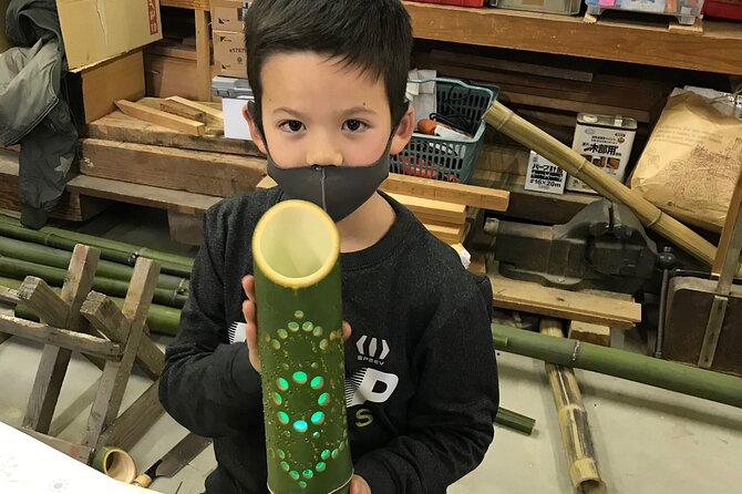 Bamboo LED Lantern Making Experience in Kyoto Arashiyama - Noriko’s Workshop: Turning Bamboo Into an LED Lantern