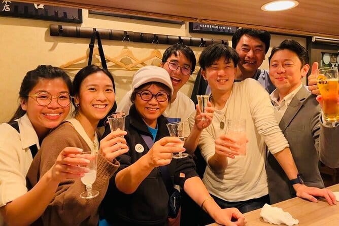 Bar Hopping Private Tour in Kyoto(WAKUWAKU area) - Stop One: Tachinomi Standing Bar and Easy Conversation
