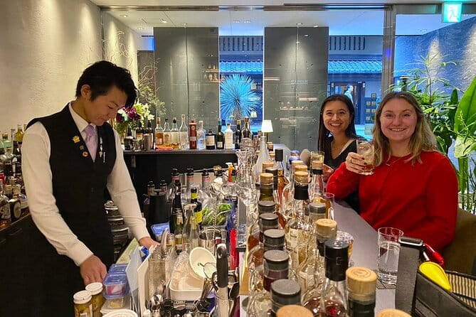 Bar Hopping Private Tour in Kyoto(WAKUWAKU area) - Stop Two: Izakaya Style Drinking Time and Local Plates