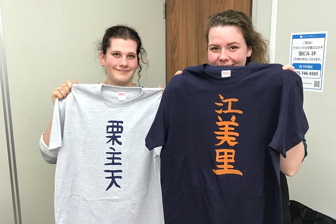 Calligraphy and Make your own Kanji T-shirt in Kyoto - Crafting Your Kanji: Brief History and Basic Calligraphy Tools