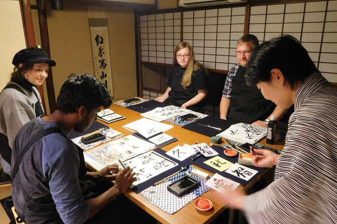 Calligraphy Experience in Kyoto Townhouse - The “Why” Part: Zen Roots and Calligraphy History First