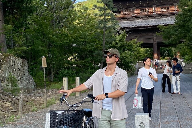 Explore Hidden Kyoto by E-Bike: Private, Scenic & Fun - Wagashi and Edo-period water: Demachi Futaba and Somei Well