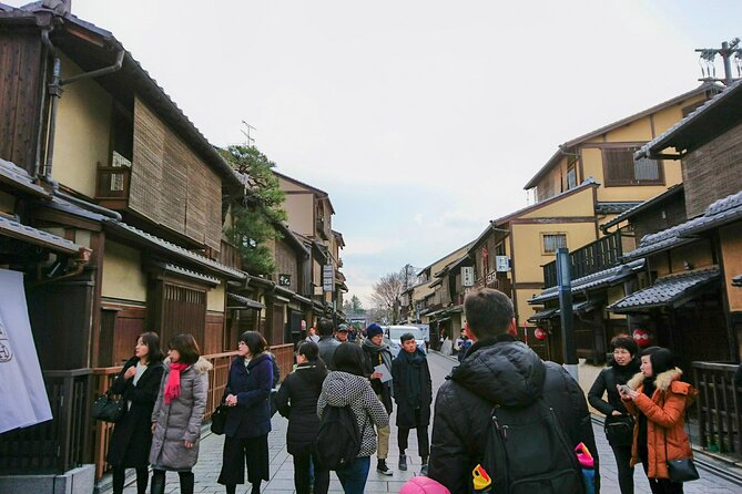 Full Day Guided Tour to Kyoto and Nara from Osaka by Van - Gion at Lunch Time: Walk, Eat, and Reset