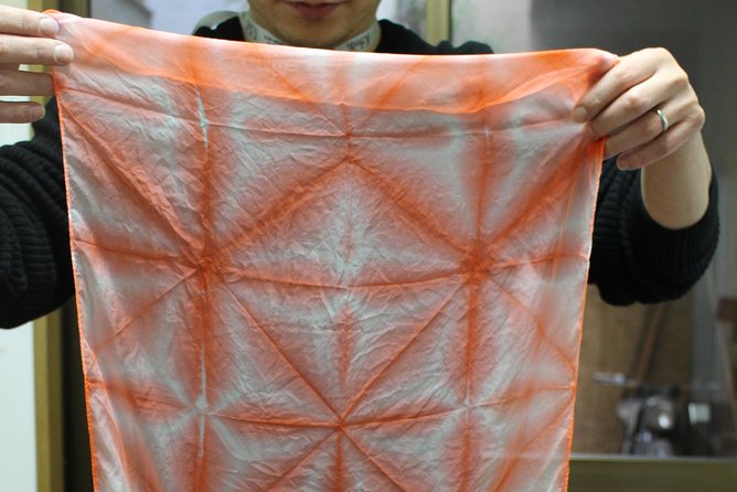 Hanakoushi cotton Scarf Class - The Drying Wait Becomes Museum Time (Usually 30 Minutes)
