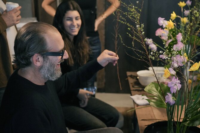 Ikebana Traditional Japanese Art of Flower Arranging - Your Lesson Flow: Demo First, Then You Create