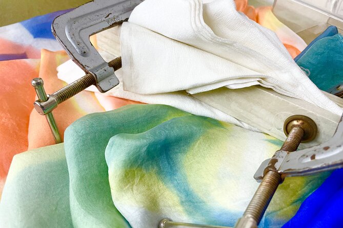 Itajime Shibori Scarf Class - Who This Shibori Class Fits Best in Kyoto