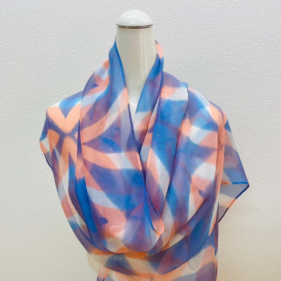 Itajime Shibori Scarf Class at Kyoto Shibori Museum - The Museum While You Wait: Exhibits, Upstairs Displays, and Video