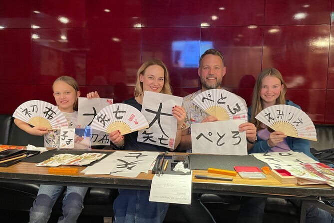 Japanese Calligraphy - Shodo - Lesson (near Kyoto Station) - Key things to know before you go