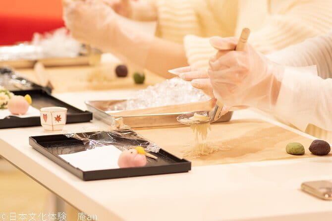Japanese Traditional Sweets making - Your Hands-On Lesson: Making Two Seasonal Nerikiri