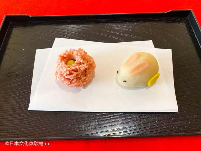 Japanese Traditional Sweets making with Tatedashi Matcha - Kyoto’s Nerikiri class is tiny edible art