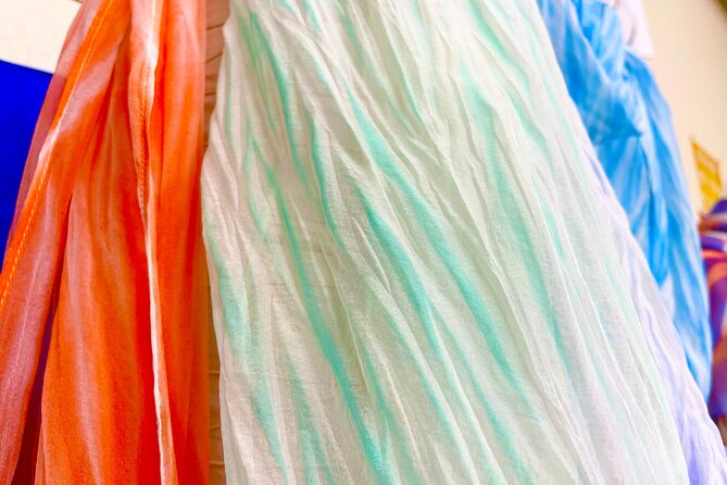 Kyo-arashi Shibori Scarf Class - Getting ready: what to expect at the meeting point