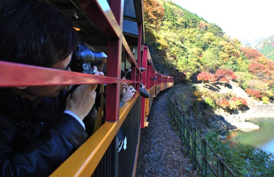 Kyoto: Arashiyama Tour with optional Sagano Romantic Train - Togetsukyo Bridge and Arashiyama Park: where to linger