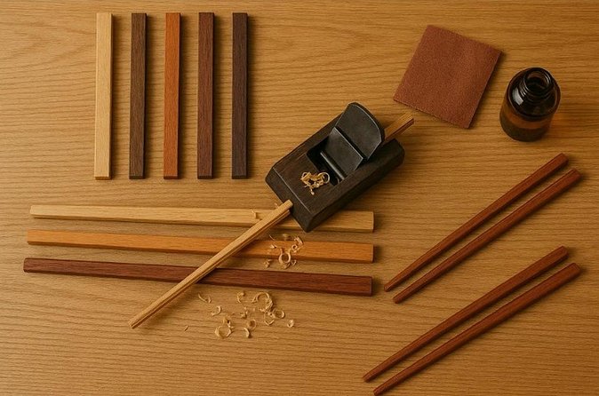 Kyoto : Chopsticks Making Workshop in Gion with Engraving Option - How long will it take, and how the flow feels in real life
