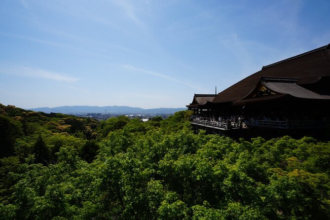 Kyoto Early Morning E Biking Tour Fushimi Inari Kiyomizu Temple - Stop 3: Kiyomizu-dera Temple and the hillside views
