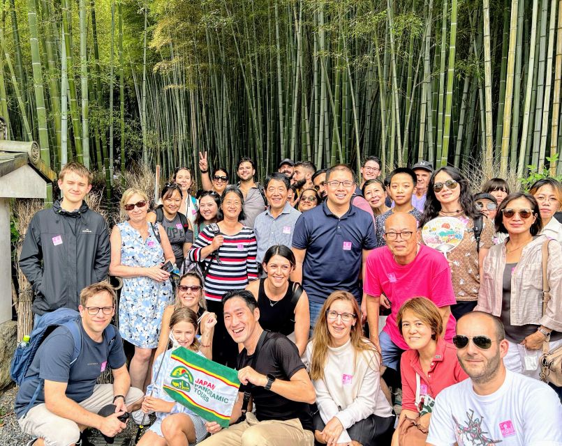 Kyoto: Fushimi Inari, Kinkakuji, Bamboo Grove 1 Day Bus Tour - Sagano Bamboo Forest: Green Tunnels and a Short Walk That Packs a Punch