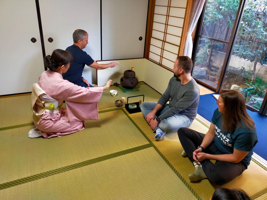 Kyoto Fushimiinari:Wagashi Making & Small Group Tea Ceremony - Matcha time: from demonstration to your own bowl