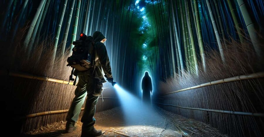 Kyoto: Ghost Tour - Legends, Dark Tales, Bamboo Forest Night - The Bamboo Forest Night Walk: The Solo Challenge