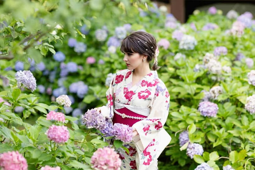 Kyoto Gion Kiyomizudera Kimono Yukata Hairstyle | Photoshoot - Key things I’d zero in on