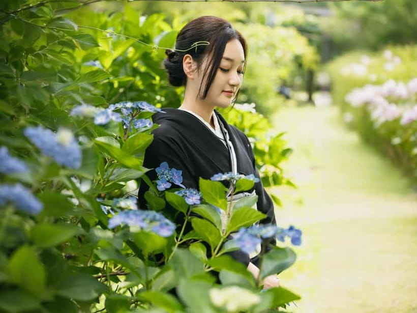 Kyoto Gion Kiyomizudera Kimono Yukata Hairstyle | Photoshoot - Price and value: is $21 worth it here?