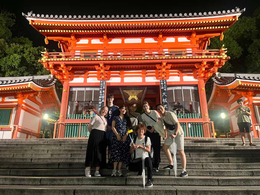 Kyoto: Gion Magical Night Walking Tour with Geisha Trivia - Pace, stairs, and who should plan around the terrain