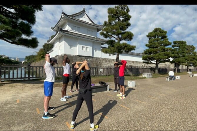 Kyoto Heritage Run - Venture through historical Kyoto landmarks - Imperial Palace Park: The Jog East and the Tabata-Style Workout