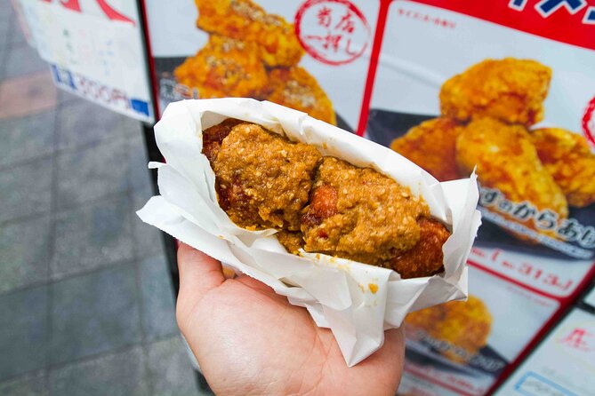 Kyoto Hidden Gem Food Tour in Fushimi - The food lineup: classic Kyoto snacks, one after another