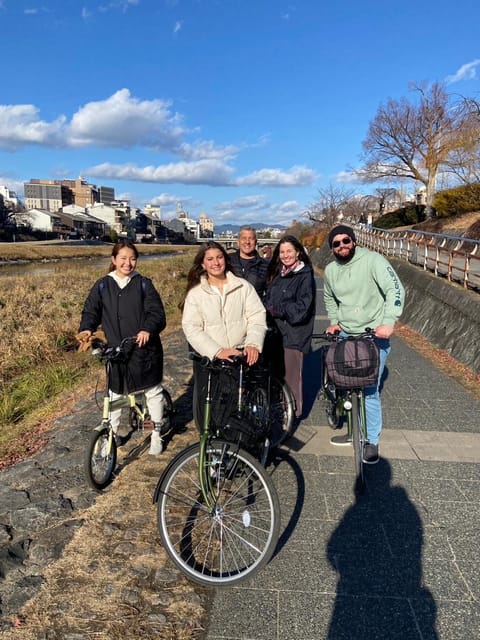 Kyoto: Hidden Gems E-Bike Tour with Local Japanese Guide - Ginkaku-ji and the Kamogawa River: Temples Plus Play Time