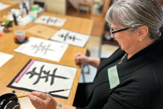 Kyoto: Japanese Calligraphy Class in 150 years old townhouse - Price and value: Is $43 worth 50 minutes?