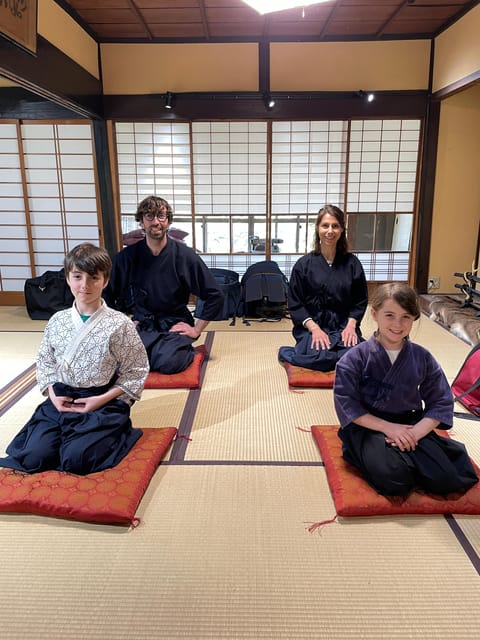 Kyoto: Kendo and Samurai Experience with Uniform and Gear - Learning the movements: grip, posture, blocks, footwork