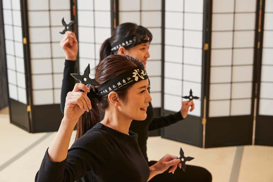 Kyoto : Kid-Friendly Ninja Class at the Samurai Ninja Museum - Authentic special ninja training: what stealth practice actually looks like