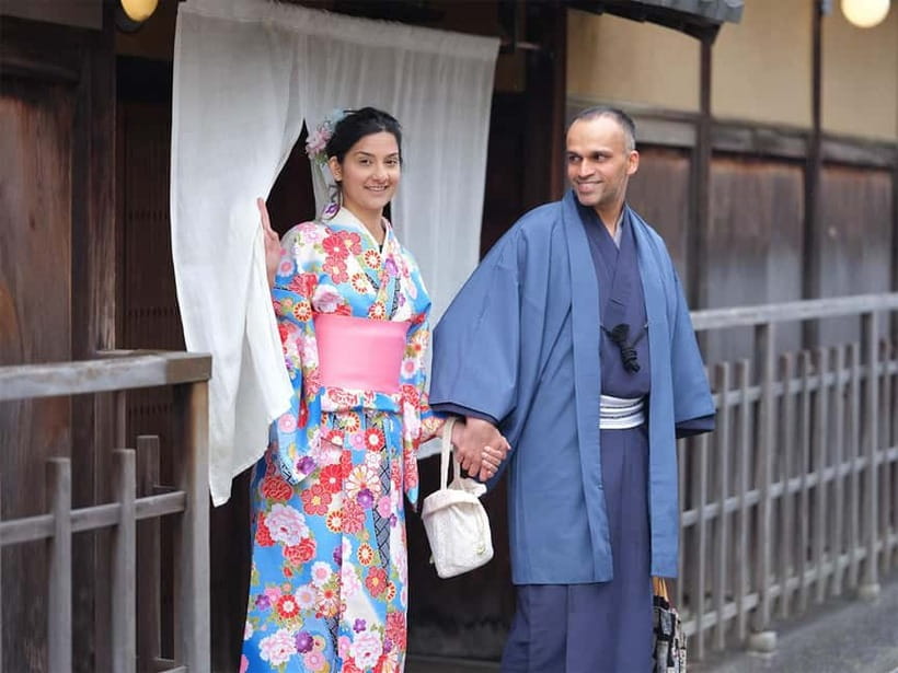 Kyoto Kimono Rental mimosa ｜Kimono/Yukata Rental Couple Plan - Where you start: the Masuya-cho location advantage