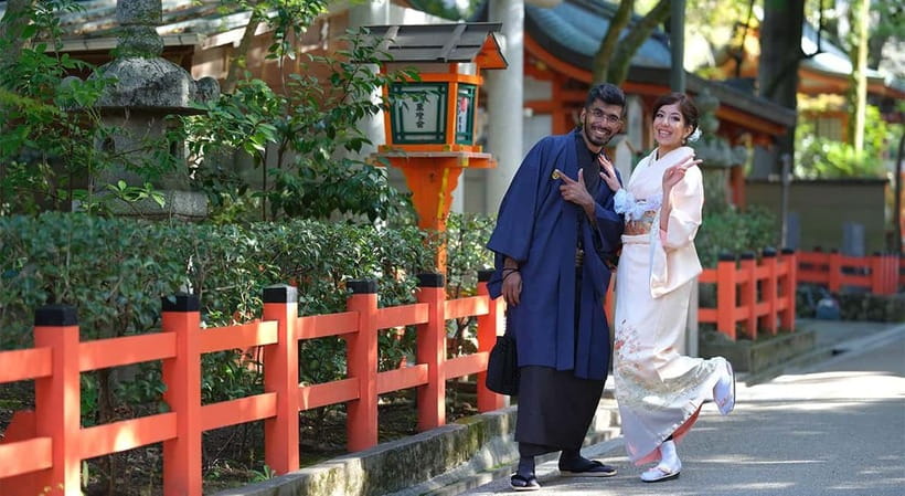 Kyoto Kimono Rental mimosa ｜Kimono/Yukata Rental Couple Plan - Add-ons and extras: when it makes sense to spend more