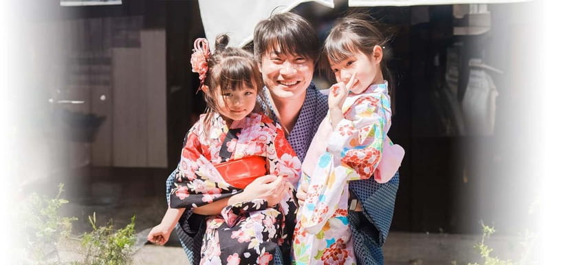 Kyoto Kimono Rental mimosa｜Kimono/Yukata Rental Family Plan - Key highlights at a glance