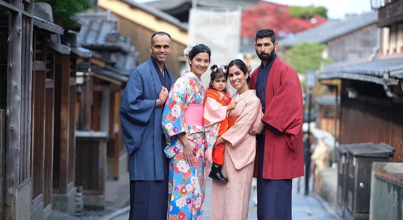 Kyoto Kimono Rental mimosa｜Kimono/Yukata Rental Family Plan - Price and value: group-friendly math with a per-person discount