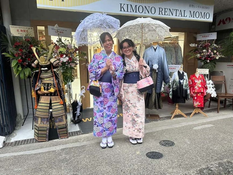 Kyoto: Kimono Rental with Hairstyling and Accessories - Wearing a kimono in Kyoto: what the day actually feels like