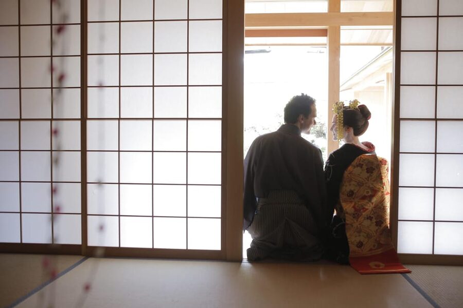 Kyoto kiyomizu Temple : Maiko and Samurai Couple Photoshoot - Three Photo Settings That Actually Change Your Photos