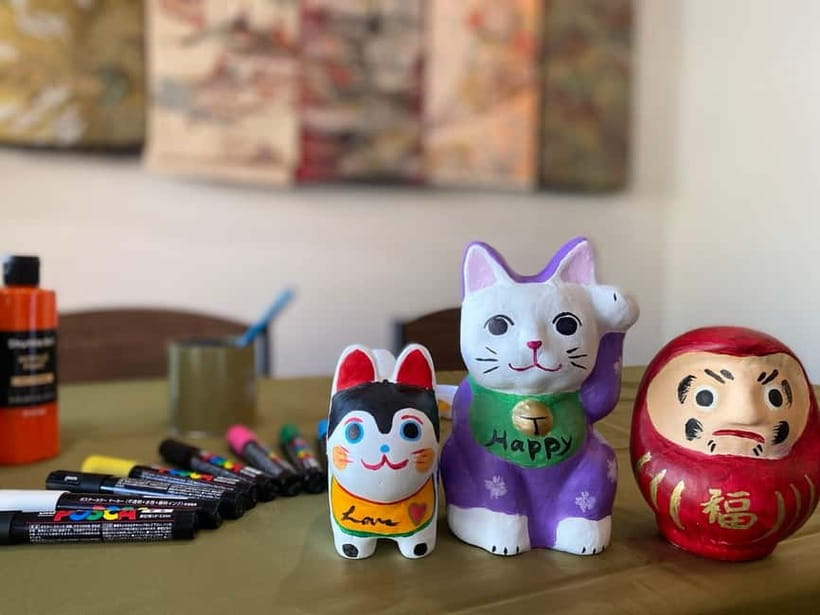 Kyoto: Make Your Own "Daruma" Craft & Painting Workshop - The 2-hour flow: from first brushstrokes to final details