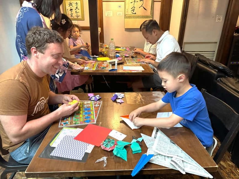 Kyoto: Mindfulness Origami Workshop, Limited 6/8–6/10 - The 1-Hour Workshop Flow: What Happens Step by Step