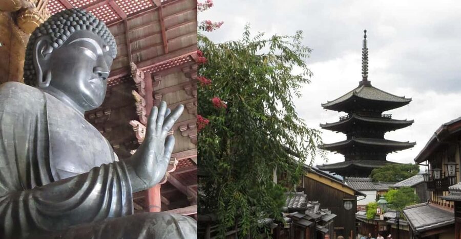 KYOTO-NARA: Giant Buddha Deer Pagoda "Geisya" (Italian, full day) - Meeting at Kyoto Station and Getting on the Right Track
