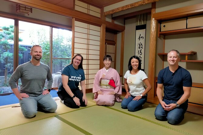 Kyoto near Fushimiinari Wagashi making&Small Group Tea Ceremony - A Kyoto Tea Ceremony in a Local House near Fushimi Inari