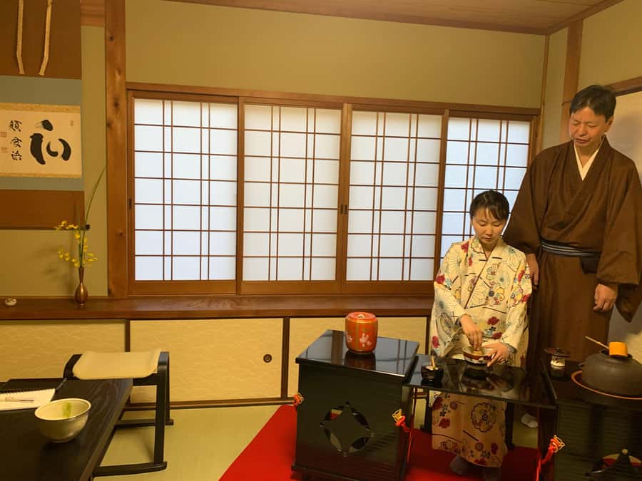Kyoto Ninenzaka: Tea Ceremony in Old Townhouse with Chairs - Uji matcha and Kyoto wagashi: the tasting part that makes it stick