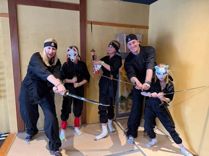 Kyoto: Ninja Experience Cafe Kyoto Gion - Ninja-In-Name, Training-In-Real-Life