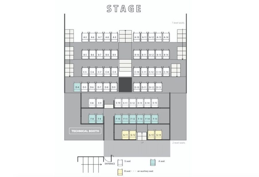 Kyoto: Non-Verbal Theatre Show Tickets at GEAR - Getting There: Old 1928 Theatre and Small S-Seats